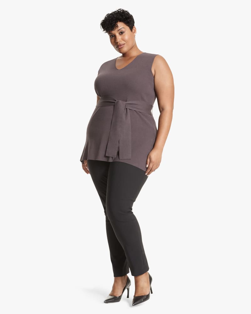 Plus size model wearing Linette Tunic Top by M.M.LaFleur | Dia&Co | dia_product_style_image_id:160607